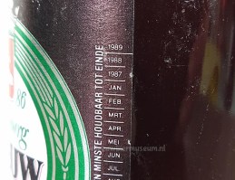 Leeuw bier halve liter pils 1987 datum